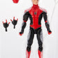 Marvel Spider-Man Action Figure, 6-inch Scale, Upgraded Suit, Spandex Material, Includes 4 Accessories, Model F0205, Multi-color