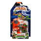 Akedo Mini Battling Warriors - Legends of Akedo TMNT, 8 Collectible Figures, Samurai Mikey, Plastic, Model 15386