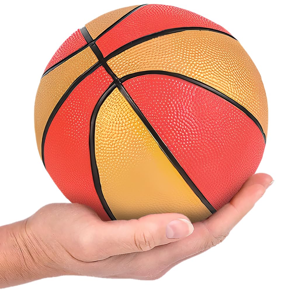 Rhode Island Novelty Assorted 7 Mini Basketballs | Set of 5 | Colors May Vary