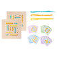 TRENDYNEST Lacing Shapes Pattern Threading Rope Game for Age 3~6 Children Birthday Gift | Toys & Hobbies | Preschool Toys & Pret