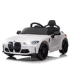 Okybaby 12V Kids Ride On Toy Car Authorized By Bmw M4, Kids Electric Car W/Parents Remote Control, Three Speed Adjustable, Usb,