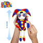 Just Toys Deluxe Pomni 12" Action Figure - Fully Articulated, Multi-Color, Sonic Craftables Series 4, Collector-Grade Detail