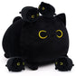 Lsydcarm Black Cat Plush, Black Cat Stuffed Animals Cat Plushie Toy, Mommy Cat With 4 Baby Kittens Kawaii Birthday Gifts For Kid