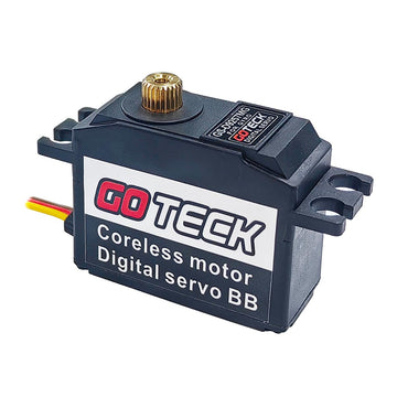 GOTECK 2PCS D9257MG 25g Full Metal Gear Digital Servo,for Trex 450 500 RC Helicopter Airplane Fixed-Wing