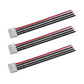 FLY RC 10pcs JST-XH 3S LiPo Balance Plug Extension Cable Battery Charger Connector 22AWG for RC Drone Rechargeable Lipo
