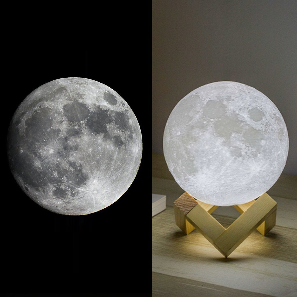 3D Touch Control Moon Lamp