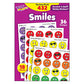 Trend Smiles Stinky Stickers Variety Pack  432 Smilies  Red, Yellow, Purple, Orange, Green, Blue
