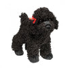 Douglas Gigi Black Poodle Plush Stuffed Animal - 8" Long, Polyester Material
