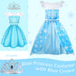 Meland Princess Dress Up - Dress Up Clothes For Girls With Toys,Christmas Birthday Gift For Toddler Girls 3,4,5,6,7,8 Years