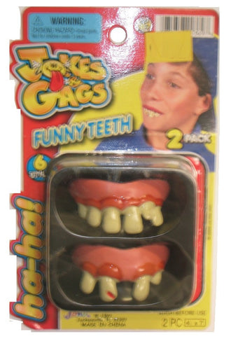 Funny Teeth 2 Pack Assorted Styles