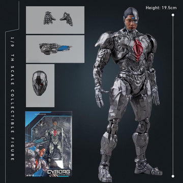 Hiplay Fondjoy 1/9 Scale Figure Series Cyborg Action Figures