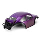 INJORA BUG24 Body with Roll Cage for 1/24 Axial SCX24 C10 JLU Bronco Base Camp Upgrade(Purple)