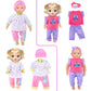 10 Sets Baby Doll Playtime Outfits Clothes Hat Headband Fits For 10 Inch Baby Dolls 12 Inch New Born Baby/Alive Baby Dolls 14 Inch Dolls (No Doll)