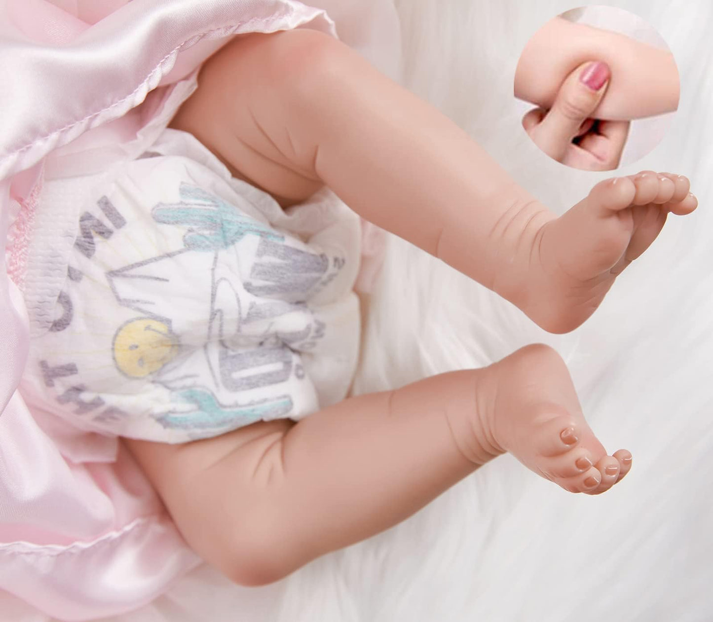 Zlgkjk Reborn Baby Dolls Girl, 18' Realistic Soft Vinyl Silicone Full Body, Lifelike Sleeping Dolls For Girls, Real Life Baby Doll Gift Set For 3+ Year Old Kids Newborn