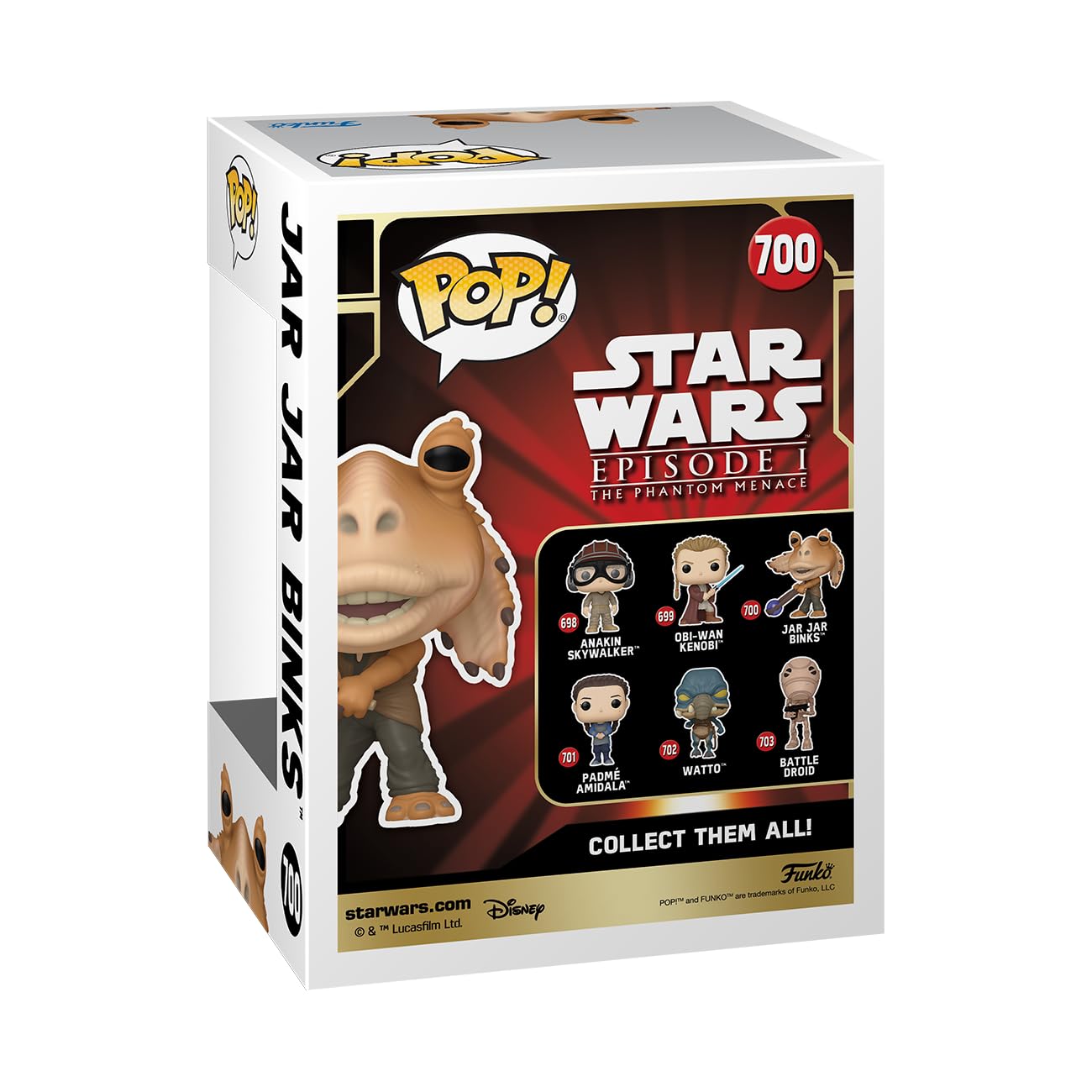 Funko Pop! Star Wars: Episode 1 The Phantom Menace Anniversary - Jar Jar Binks With Booma Balls - Collectable Vinyl Figure - Gift Idea - Official Merchandise - For Kids & Adults - Movies Fans