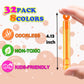Kids Party Goodie Gift Bag Stuffer Fillers,32 Pack Mini Bubble Wand Toys,Small Halloween Pinata Birthday Party Favors Supplies F