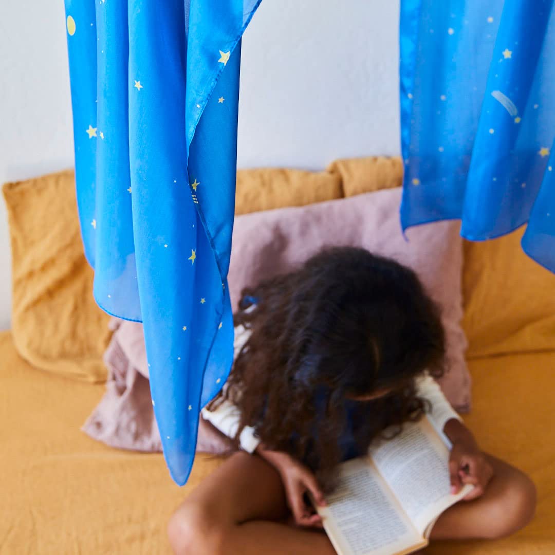 Sarah'S Silks Giant Playsilk | 100% Silk Toy For Toddlers | Bright Colored Large Scarves For Fort Building And Pretend Play - St