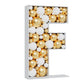 3Ft Large Marquee Letters Mosaic Balloon Frame Pre-Cut Foam Board Marquee Light Up Letters F For Birthday Party Decorations,Wedd