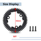 MORLORDY RC Steel M1 Main 50T Spur Gears MOD1 Spur Gear for X-Maxx 6S 8S Maxx 4S XO-1 E-Revo 2.0 VXL Brushless Upgrade Gears