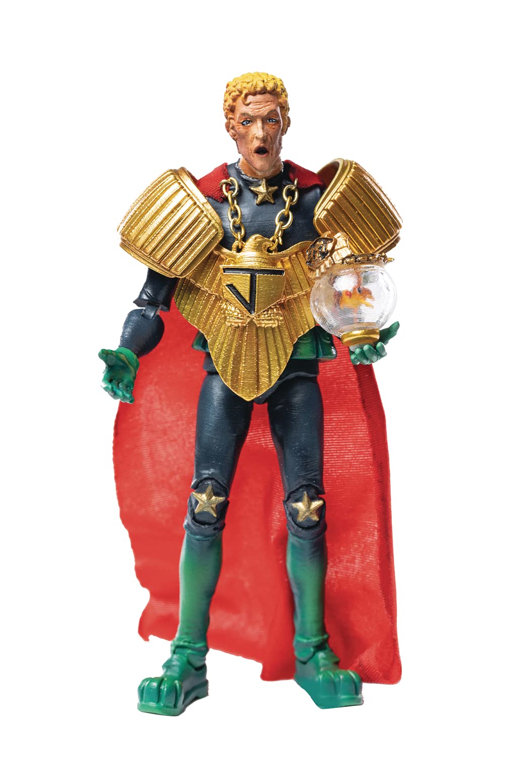 Hiya Toys Judge Dredd: Chief Judge Caligula Px 1:18 Scale Exquisite Mini Action Figure