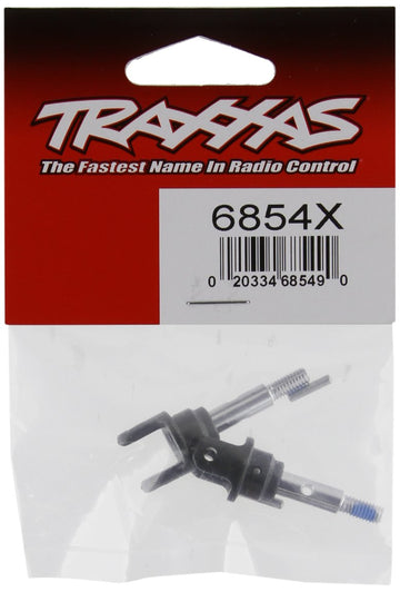 Traxxas 6854X Front Heavy Duty Stub Axles With Pins (Pair)