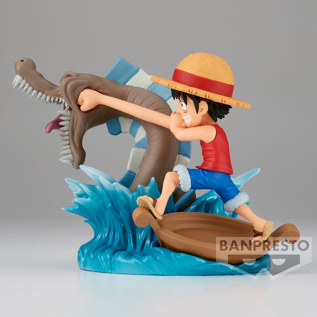 Banpresto - One Piece - Log Stories - Monkey D. Luffy Vs Local Sea Monster, Bandai Spirits World Collectable Figure