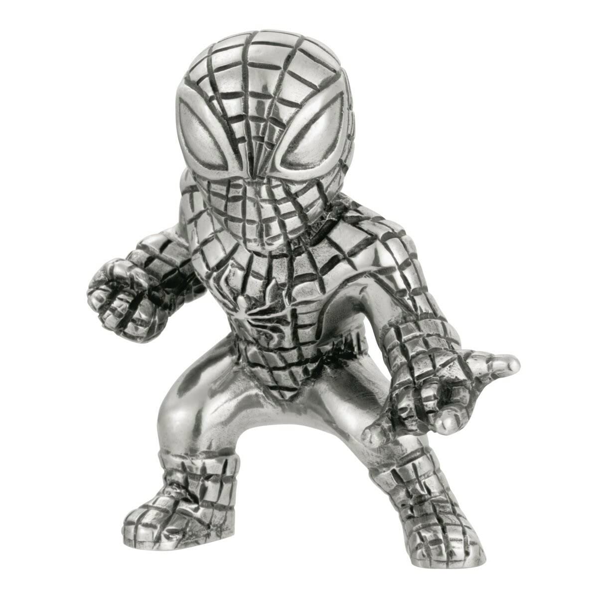 Royal Selangor Hand Finished Marvel Collection Pewter Spider-Man Miniature Figurine Gift