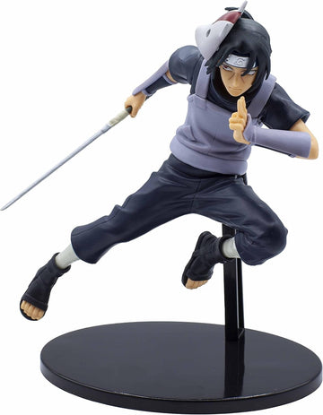 Banpresto - Naruto Shippuden - Vibration Stars - Uchiha Itachi Ii Statue, Black