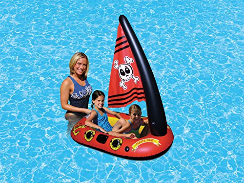 Poolmaster Pirate Boat Swimming Pool Float