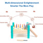Oujila Wooden Baby Workbench Pounding Hammer Toy For Toddlers,Stem Educational Preschool Learning Toys For Kids, Great Diy Gift