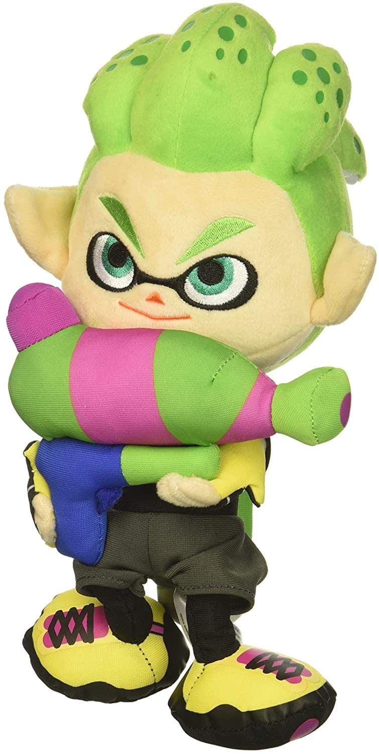 Little Buddy Splatoon 2 Series Inkling Boy Neon Green Plush  10  Multi-Colored