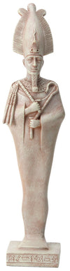 Ytc Long Figurine Statue Of Ancient Osiris In Traditional Costume Design