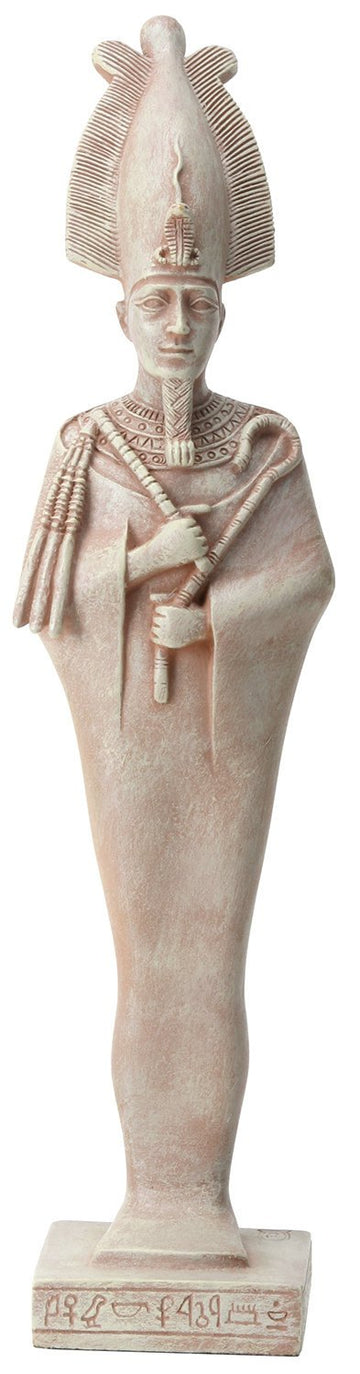 Ytc Long Figurine Statue Of Ancient Osiris In Traditional Costume Design