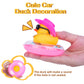 Mumyer Car Rubber Duck 2Pcs Duck Car Dashboard Decorations Yellow Duck Car Ornaments For Car Dashboard Decoration Accessories Wi