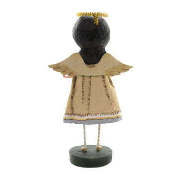 Lori Mitchell Angel Of Peace Polyresin World Globe Christmas 11170