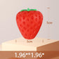Anboor Strawberry Squishies Toy Simulation Strawberry Stress Balls Fruit Sensory Toys For Anxiety Relief