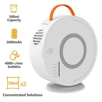 Bubble Machine Automatic Bubble Blower for Kids Toddlers Rechargeable Battery Portable Bubble Maker Electric Bubble Machine Auto