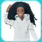 Flfuatt Stylish Fashions Girls Doll Toys, The Ultimate Fashionista Doll For Trendy Kids, 11.5 Inch Fashion Doll (G Edition)