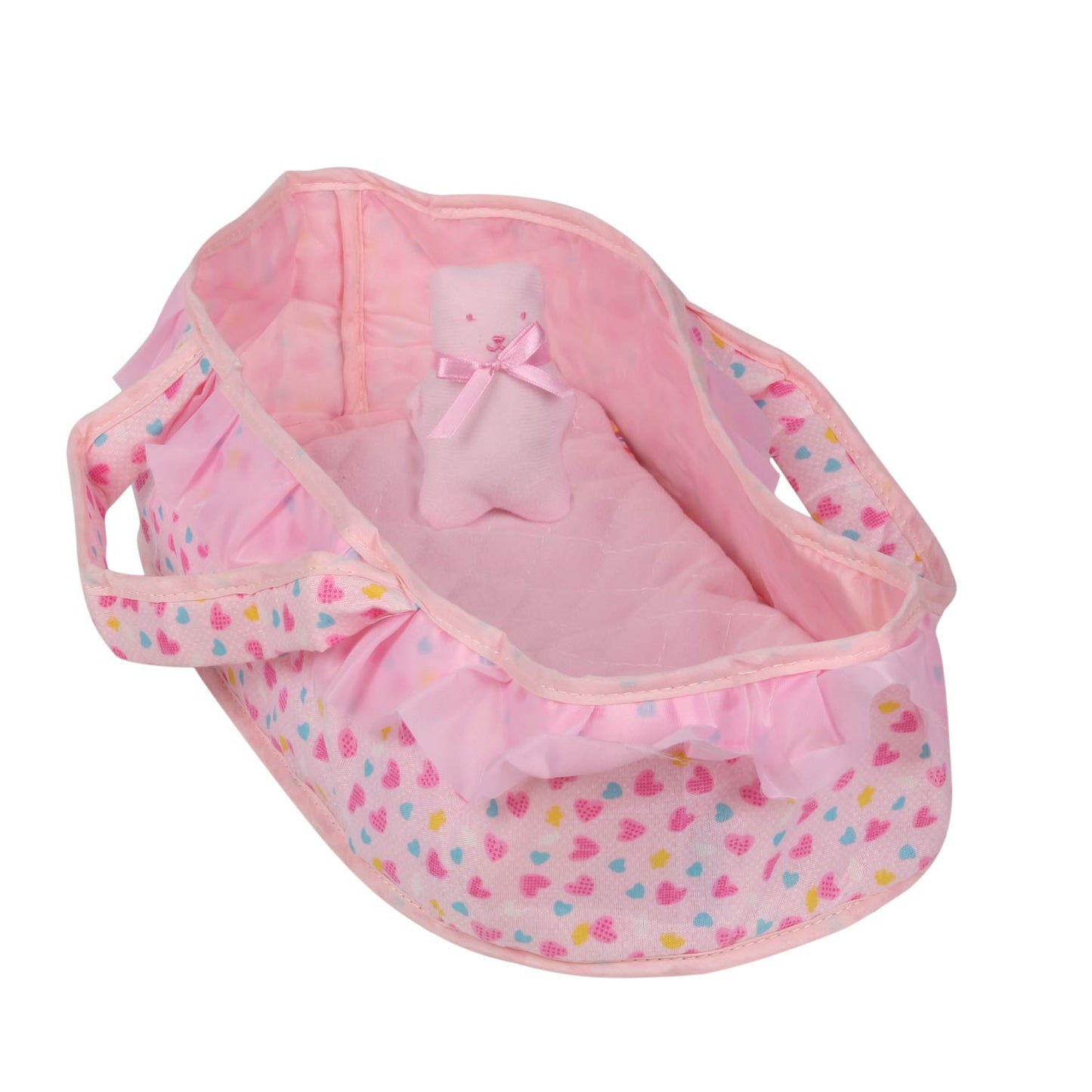 Huang Cheng Toys Baby Doll Cradle Bassinet For 9-10-11-12 Inch Doll