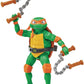 Teenage Mutant Ninja Turtles Michelangelo Action Figure, 4.25" Multi-Color, Plastic, Model 83283 by Playmates Toys