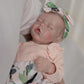 Dayoff Kids Reborn Baby Dolls,18 Inch Lifelike Realistic Newborn Doll,Soft Cloth Body Baby Dolls, The Best Christmas/Birthday'S Gift For Kids Age 3+ (Cloth Body)