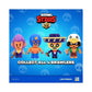 P.M.I. Brawl Stars Action Figure | One Of Four 6.7-Inch-Tall Collectibles | Brawl Stars Toys, Gift For Video Gamer | Shelly With Boomstick | Ofically Licensed Toy Figure - Articulated
