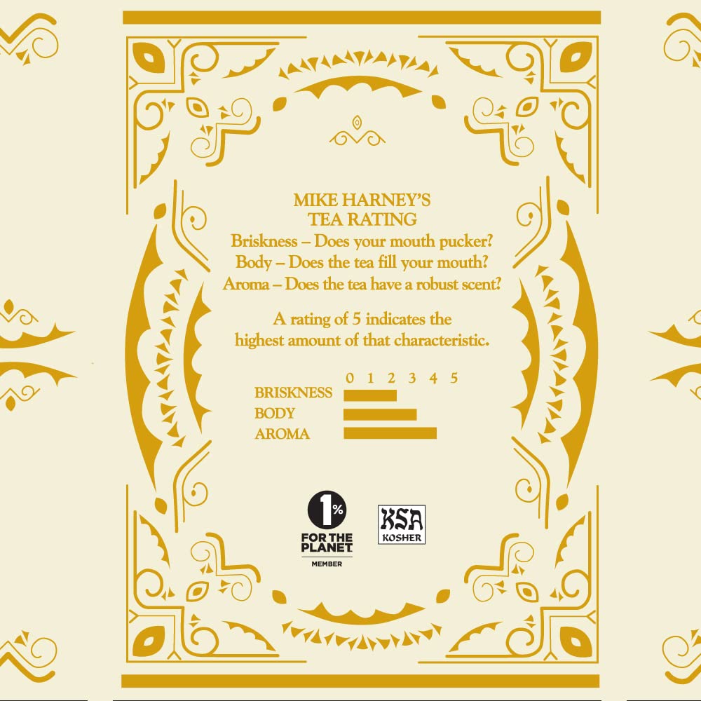 Harney & Sons Gingerbread Tea - 30 Sachets, Black Tea with Ginger & Cinnamon, Festive Flavor