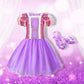 Meland Princess Dress Up For Girls 3-6, Dress Up Clothes For Girls With Princess Shoes Toy, Birthday Gift For Toddlers Girls