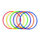 Fun Express Large 20 Inch Obstacle Course Agility Rings, Set Of 6 Rings, Great For Physical Education, Festivals And Outdoor Act