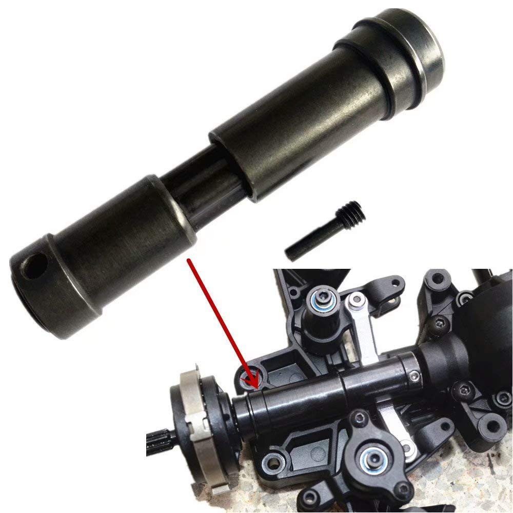 Harden Steel Center Front Driveshafts Fit Traxxas UDR 8556 Unlimited Desert Racer