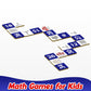 Kasfalci Multiplication Dominoes Set,Math Manipulatives Games For Kids,Counting Toy,Learning Games,Preschool Learning Activities