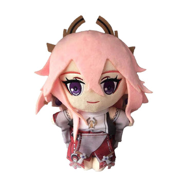 CALEMBOU Anime Plush Figure, 8'' Cute Anime Plush Doll Cosplay Props Soft Stuffed Animal Plushies Collection Gift for Fans (YAEM