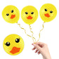 Gejoy 60 Pcs Yellow Duck Balloons, 12" Rubber Latex for Birthday, Baby Shower, Wedding Decorations