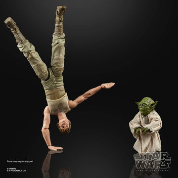 STAR WARS The Black Series Luke Skywalker & Yoda 6-Inch Figures - The Empire Strikes Back 40th Anniversary, Black, Model E9642